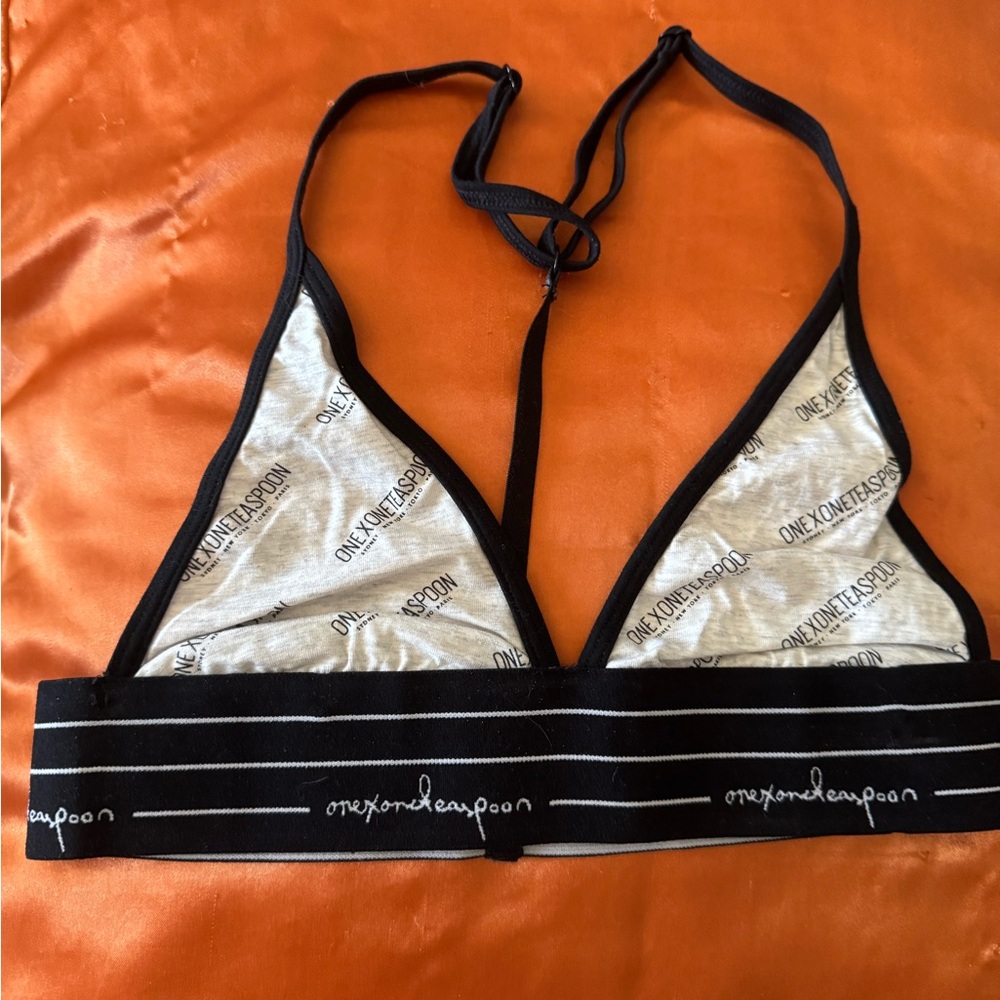 One Teaspoon Iconic triangular cups bra/bralette - EUC-see measurements for size